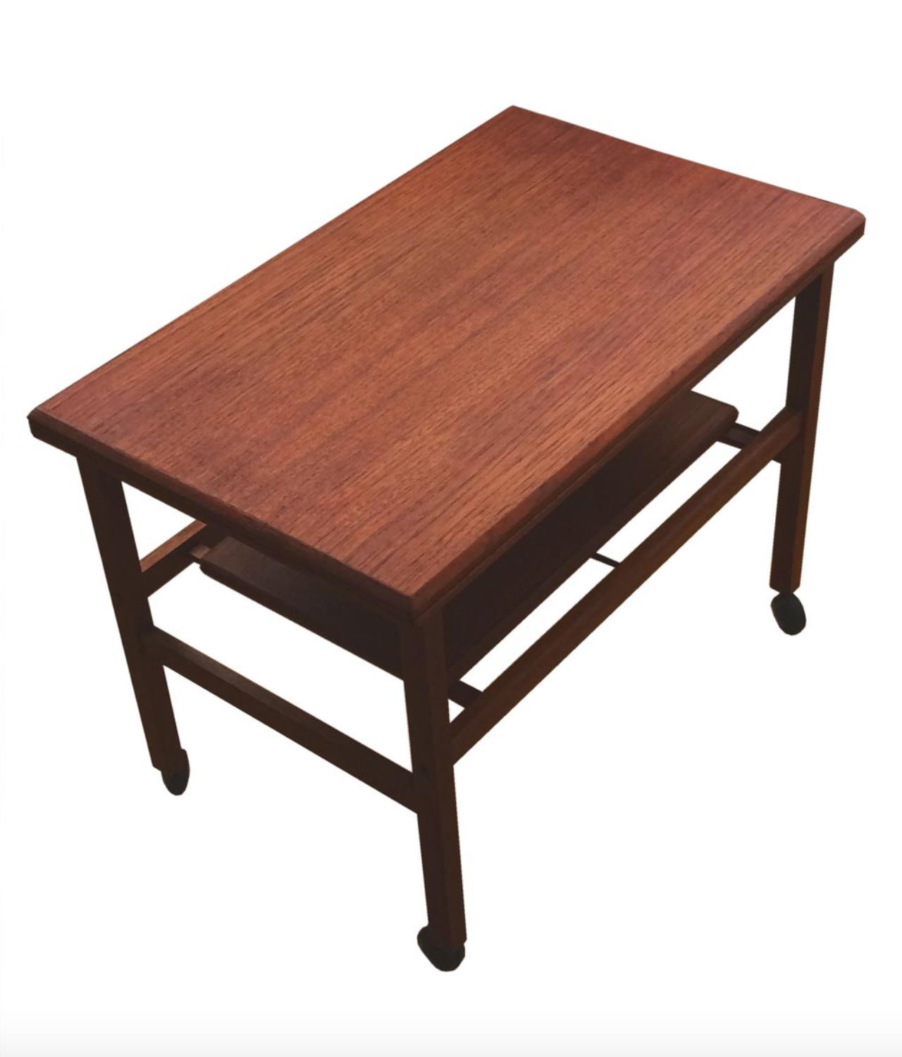 Danish Vintage Serving Trolley from Arrebo Møbler