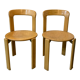 Pair of chairs Bruno Rey