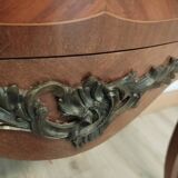 Commode style louis XV sauteuse marqueterie
