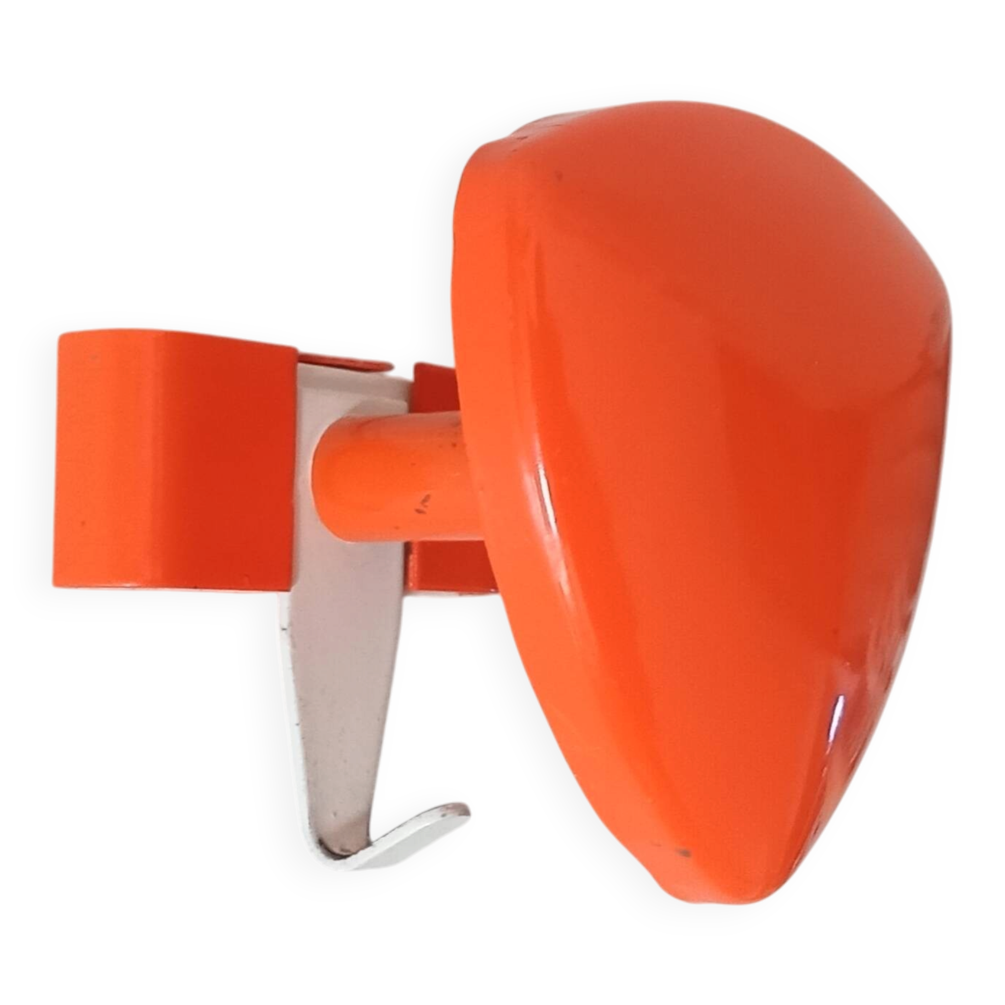 Vintage 1970s wall coat hook.