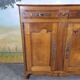 Buffet haut Louis XV en merisier style Louis XV