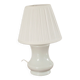 Table lamp in ceramic, white, 1960