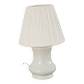 Lampe à poser en céramique, blanc, 1960