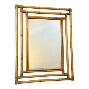 miroir en rotin, france