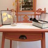 Coiffeuse polychromie et dorure