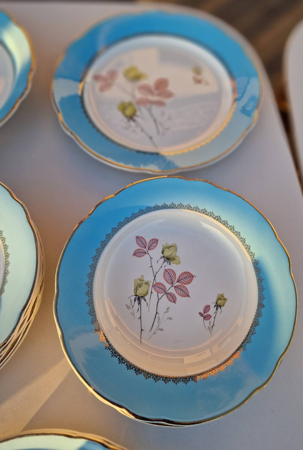 Service vaisselle Lunéville Badonviller KG  années 60/70