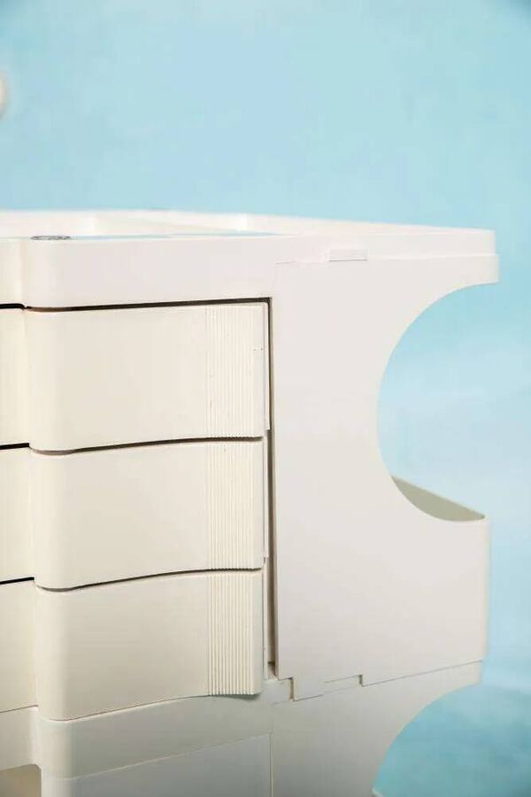 Tour de rangement Space Age Joe Colombo 70s, Chariot Bobi