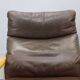 1970s L. Olsen & Søn Pair of Armchairs in Oak and Leather, Denmark