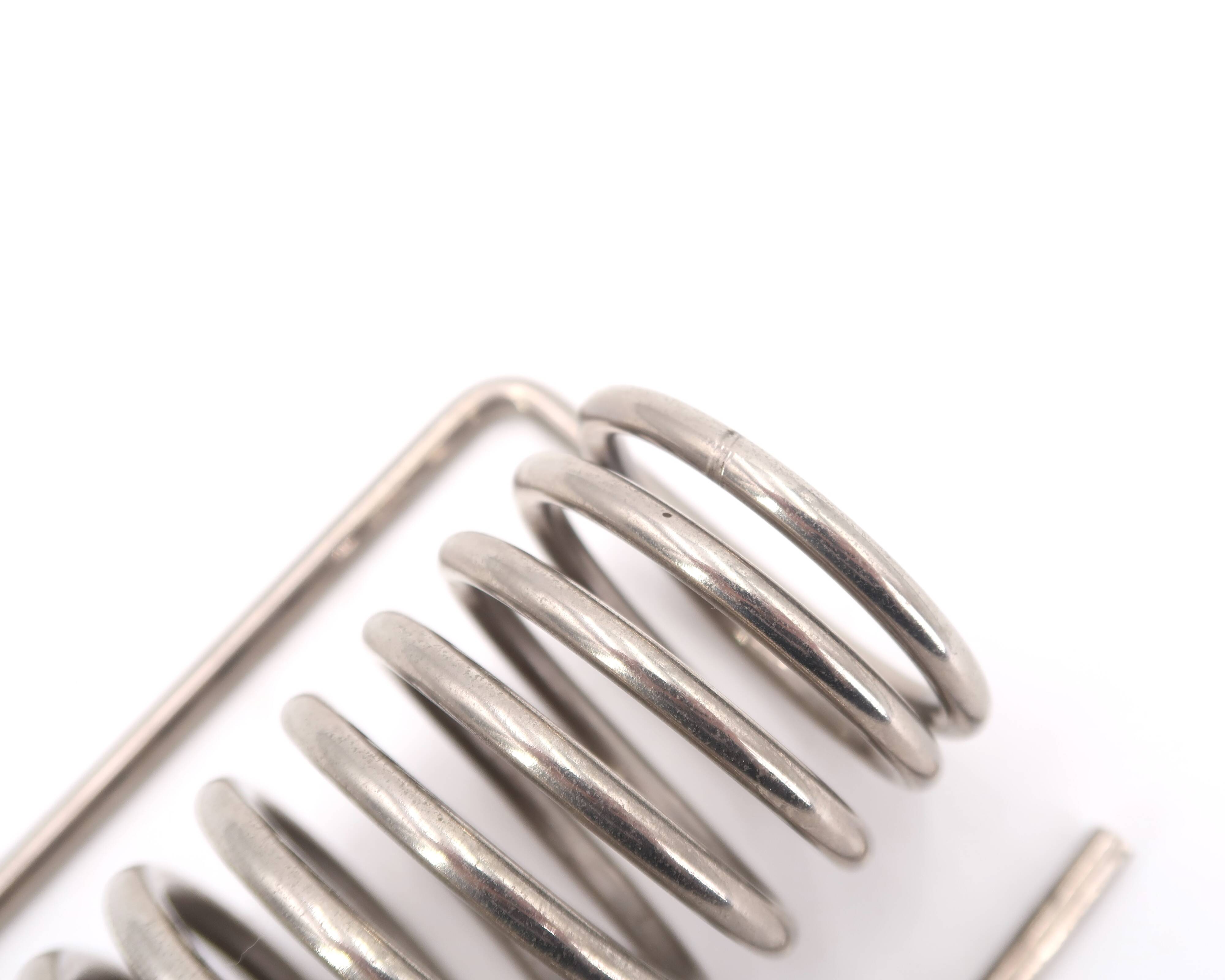 Yonel Lebovici's Spring pocket emptier in chromed metal, 1970s