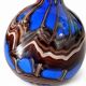 Vase de sol en verre de Murano sculpture 64 cm style mid-century moderne Fenicio Somm
