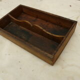 old wooden or cutlery toolbox
