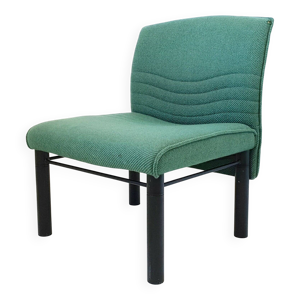 Chauffeuse fauteuil vintage - laine
