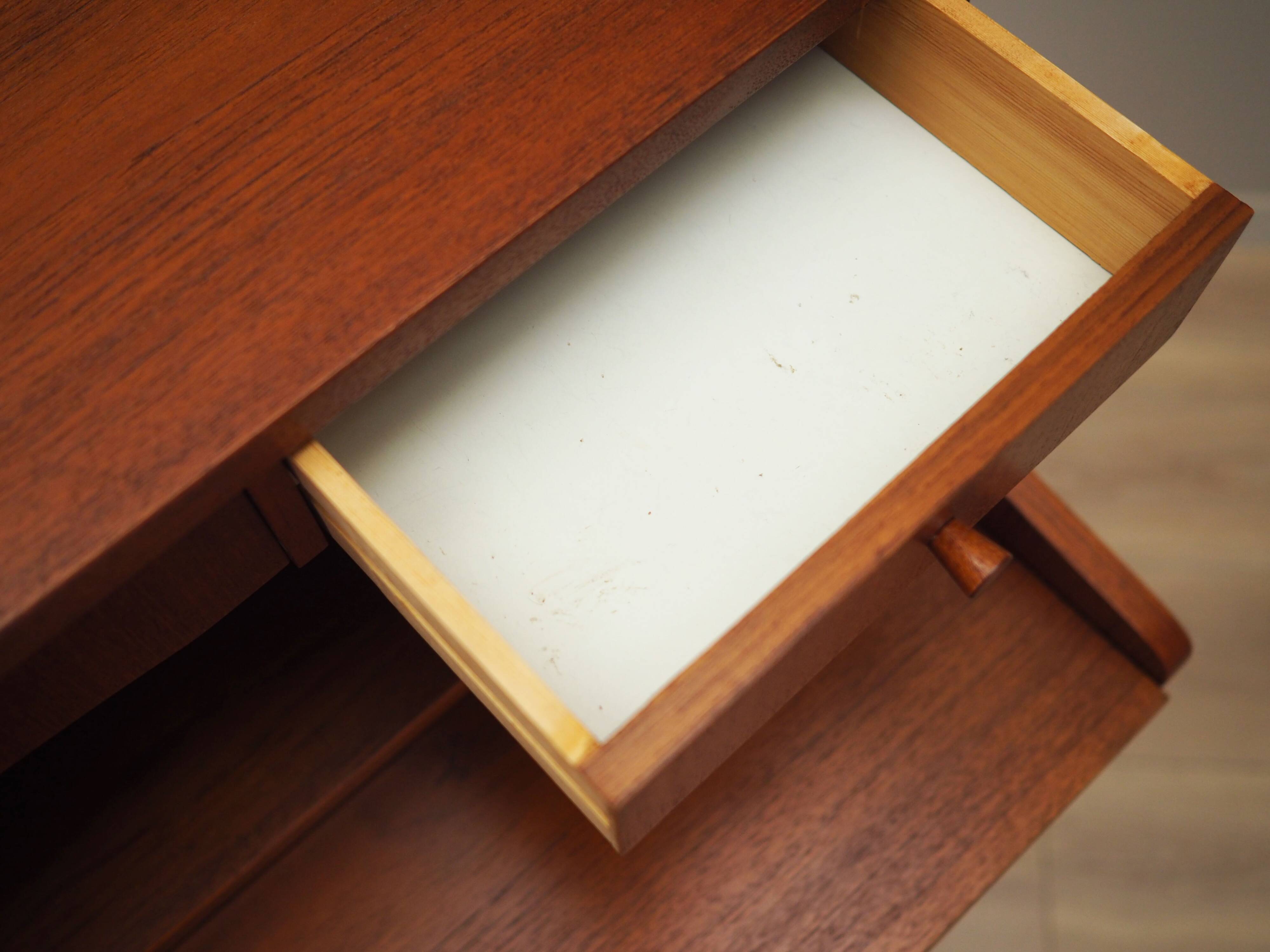 Teak secretary, Danish design, 1970s, production: Denmark