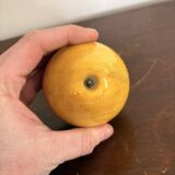 Vintage Italian Polished Alabaster Pear Lemon Fruit