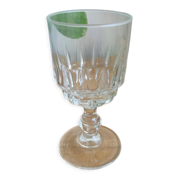 Verre à pied en verre