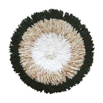 Juju hat intérieur blanc contour beige puis noir de 60 cm
