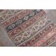 1970s Turkish Oushak Handmade Wool Cotton Brown Kilim Runner Rug 98x418