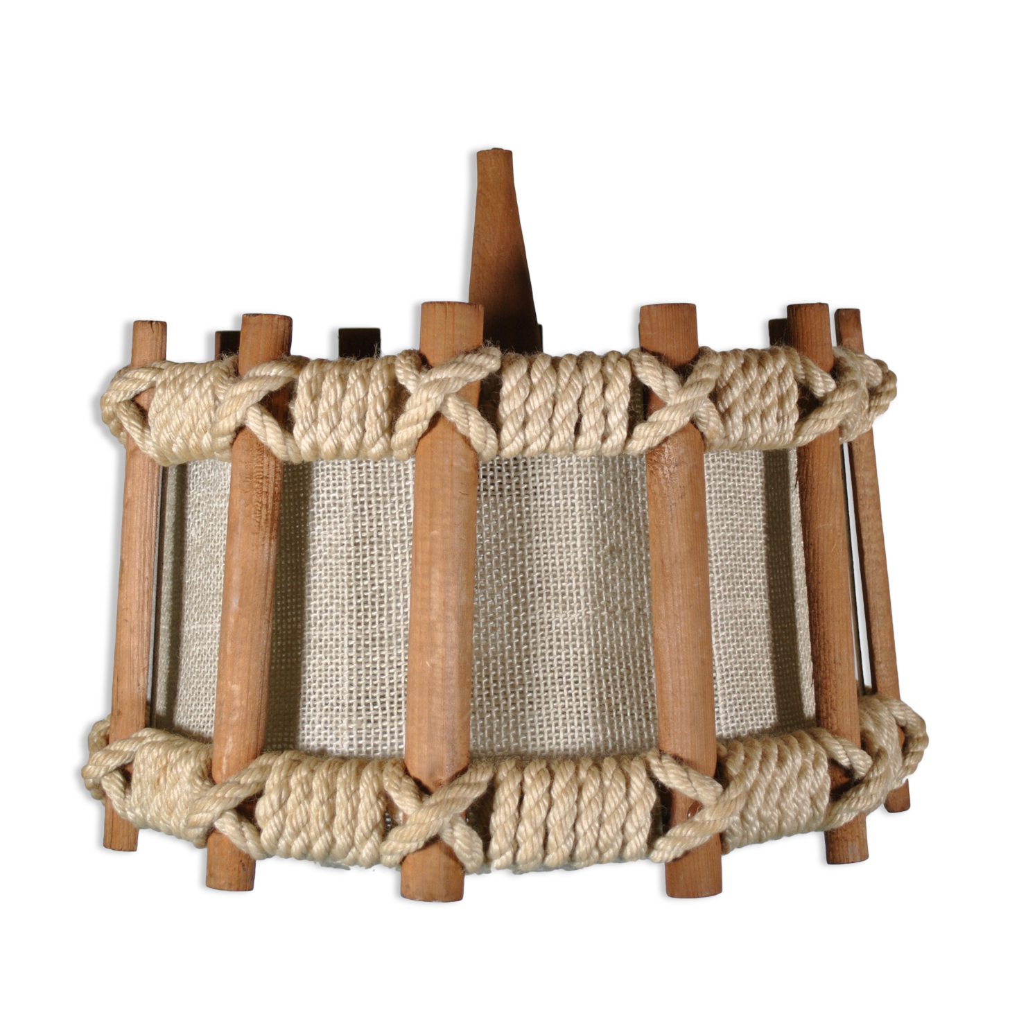 Suspension in rope and wood 1970