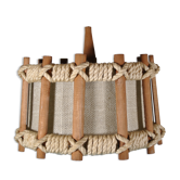 Suspension in rope and wood 1970