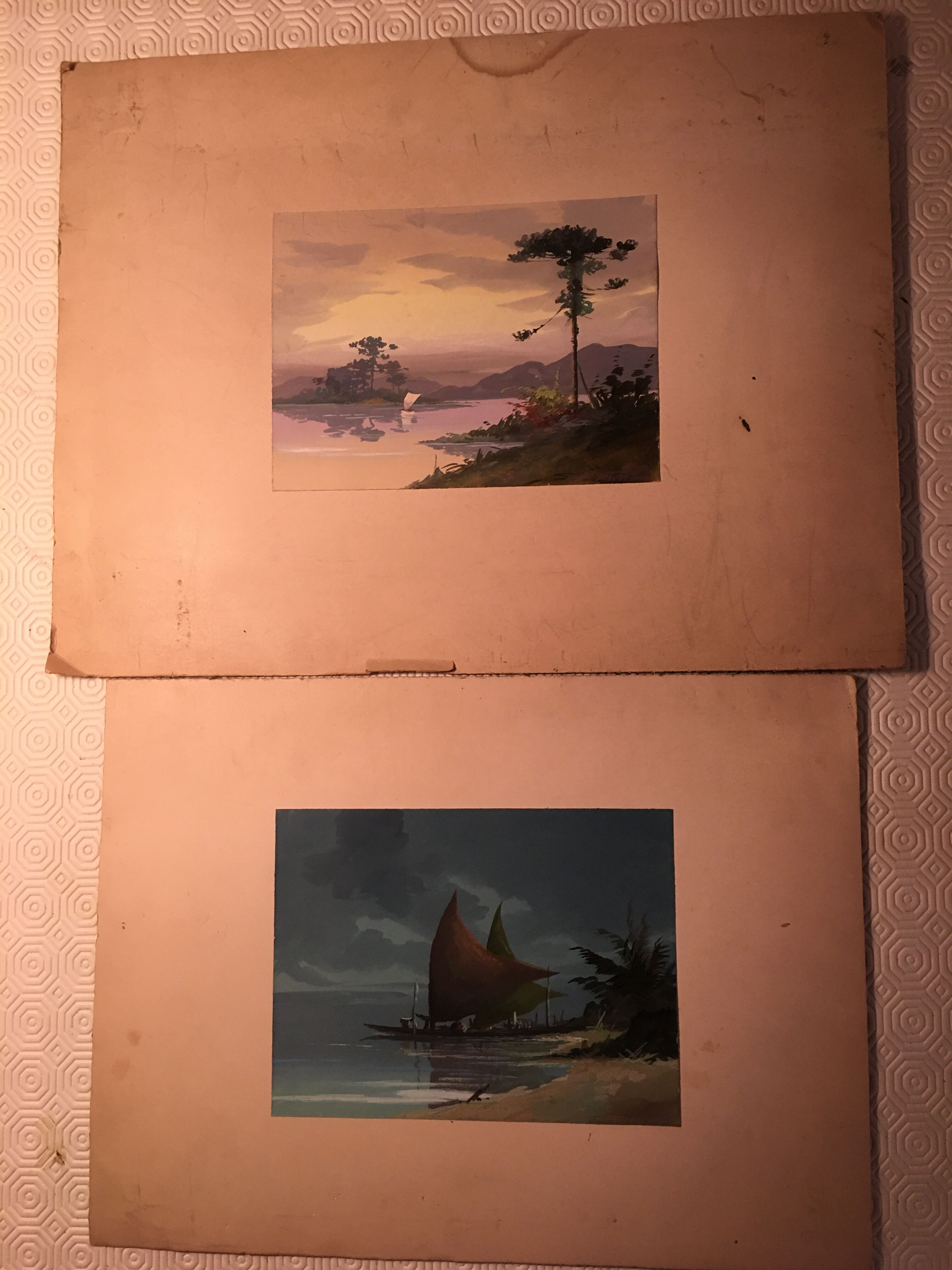 Watercolor landscapes of brazil (20s)