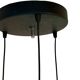 Suspension space age 3 lights Raak Amsterdam 70s