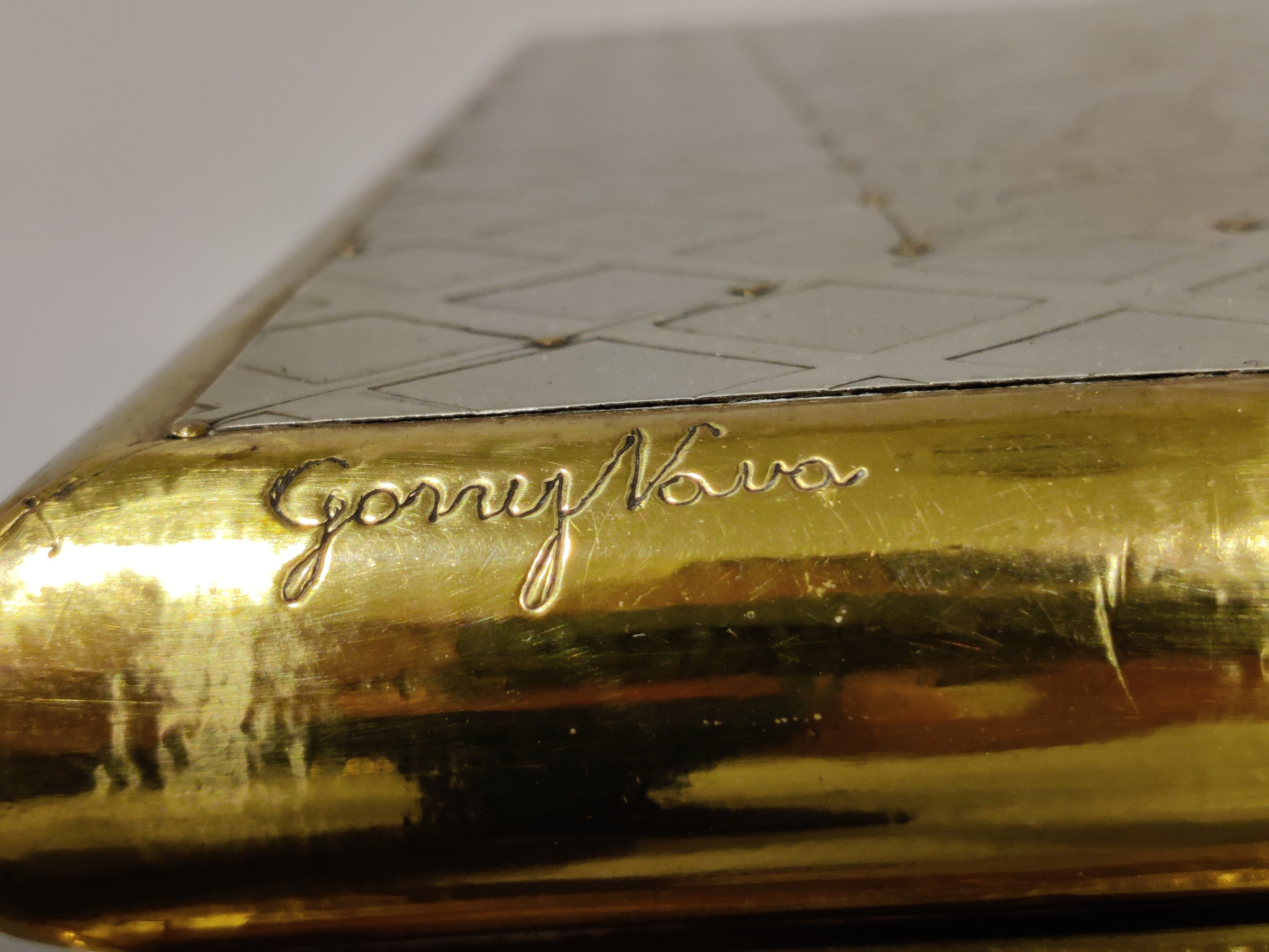 Occasional table by Gony Nava, 1980s