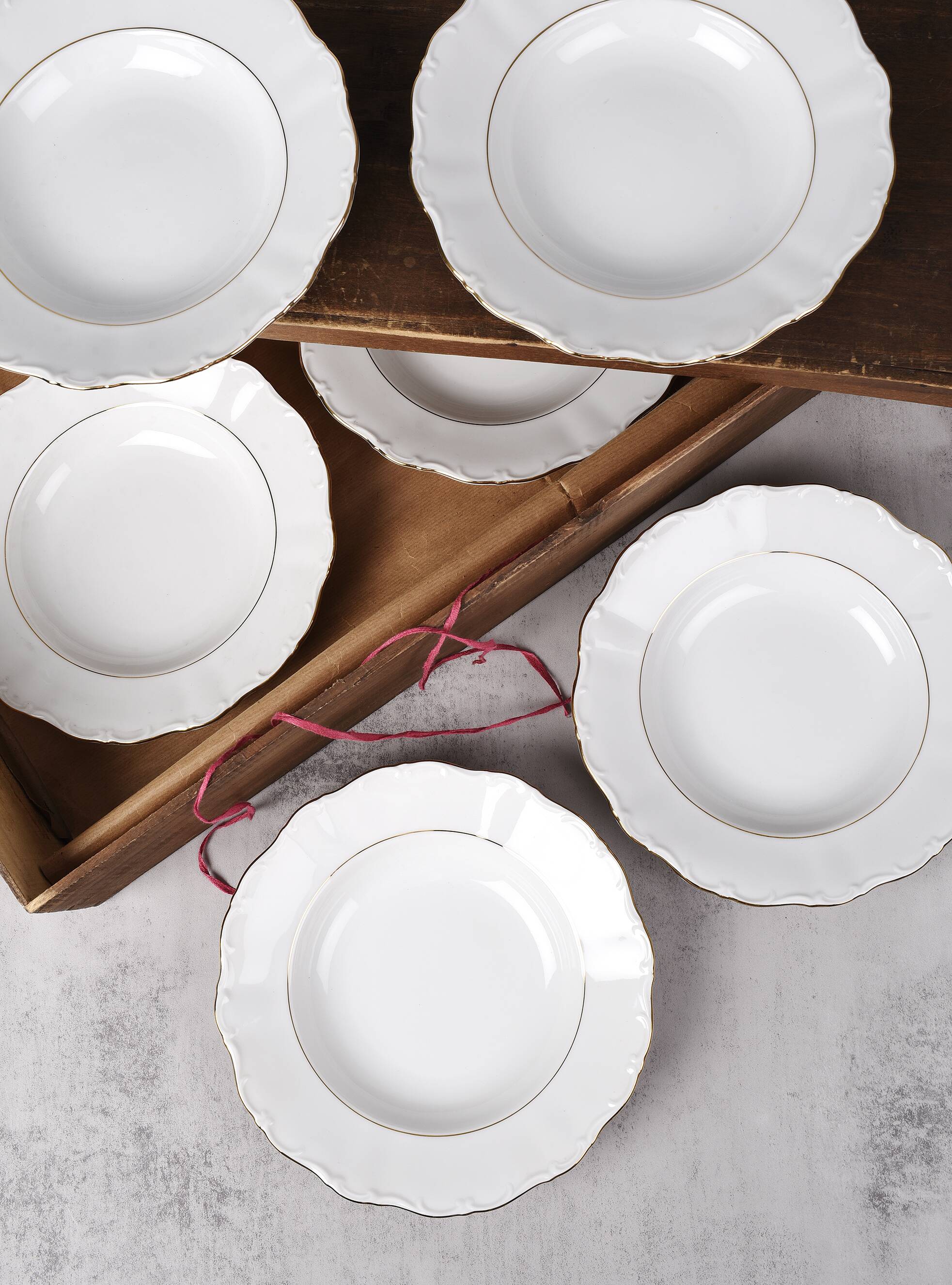 Ensemble de 6 assiettes creuses SELTMANN WEIDEN BAVARIA