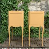 Pair of vintage Louis XV style bedside tables