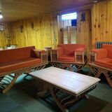 Indonesian teak coffee table