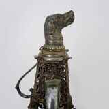 Pièce unique. Prototype de lampe sur pied, lampe de chevet. Artiste hollandais
