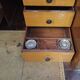 Commode-secrétaire Anglaise en acajou
