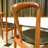 Set of 4 'Juliane' Teak Dining Chairs by Johannes Andersen for Uldum, Denmark 1960s