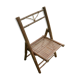 Chaise pliante enfant en bambou