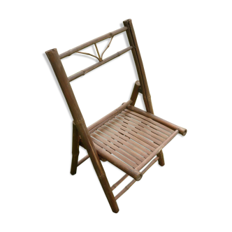 Bamboo child folding chair