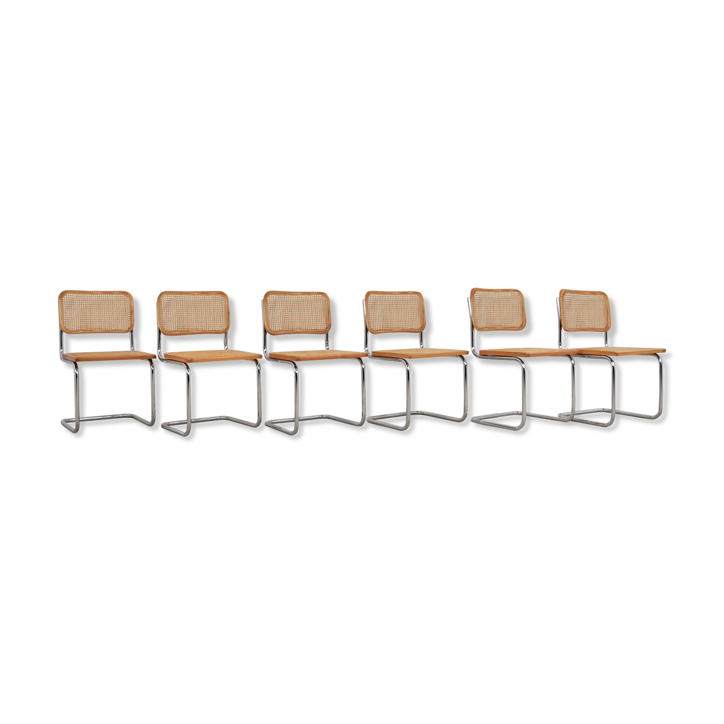 Dinning chairs B32 by Marcel Breuer