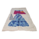 Colorful handmade wool Berber rug 250 x 150 cm