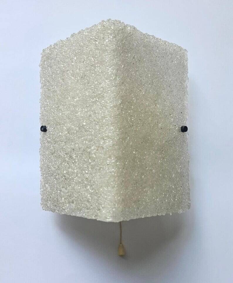 Rare Midcentury Lucite Wall Lamp Pokrok, 1960s