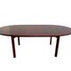 Large oval dining table by Skovby Møbilfabrik, Denmark 1960s