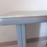 Steel industrial desk