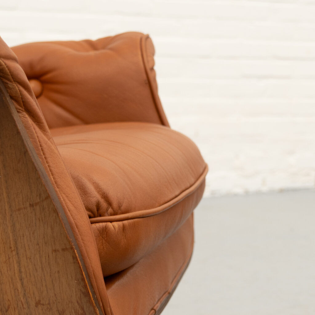 Martin Stoll Giroflex lounge chair 1970s