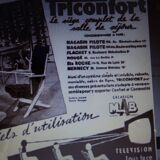 Paire de fauteuils Triconfort année 1960 trois  position