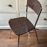 Chaise vintage en Formica