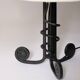 Pair of Art Deco lamps in wrought iron circa 1930