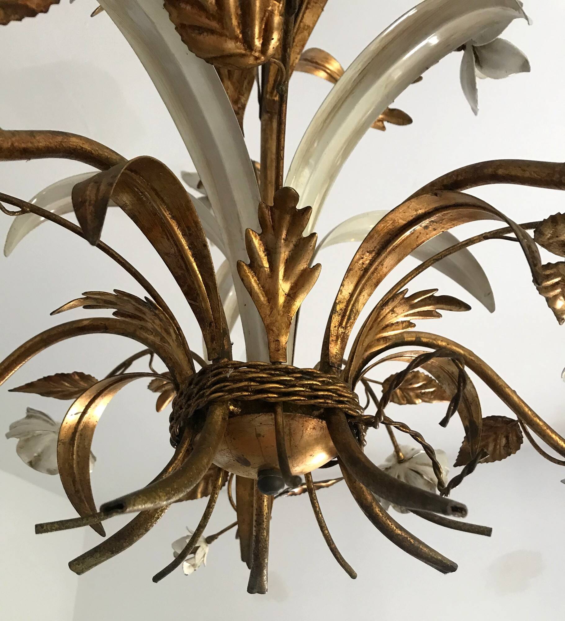 Vintage pendant light by Hans Kogl