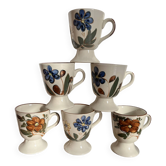 6 tasses à café 