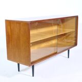 Teak Showcase sideboard by Herbert Hirche for Holzäpfel, 60s