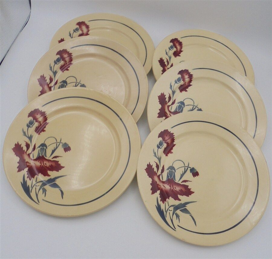 Series 6 plates Lunéville