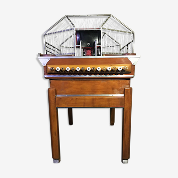 Bistro basketball game, foosball type, mechanical completely restored by Babylon