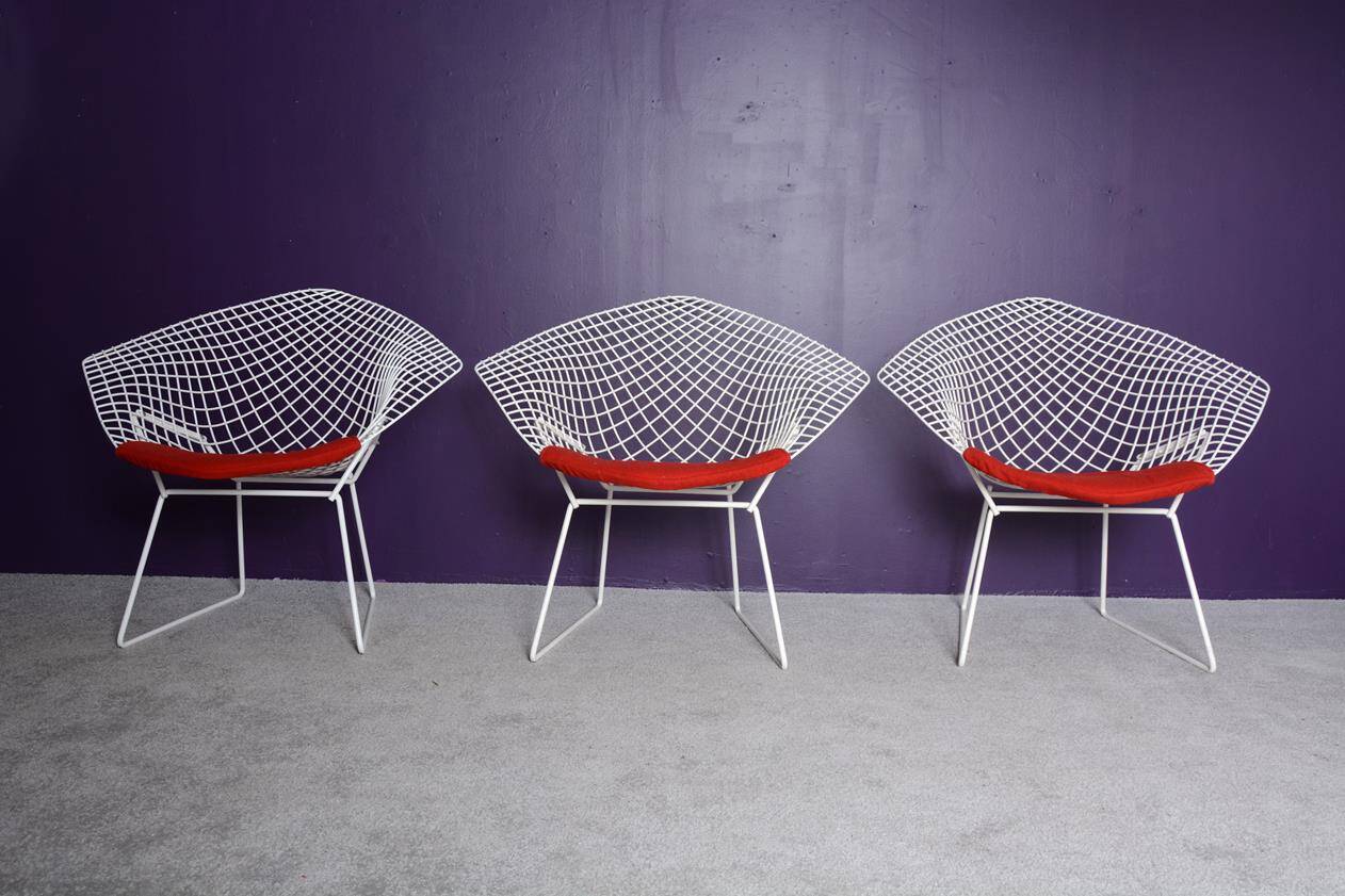 Diamond armchair by Harry Bertoia for Knoll international 1970's