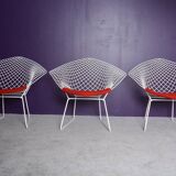 Diamond armchair by Harry Bertoia for Knoll international 1970's